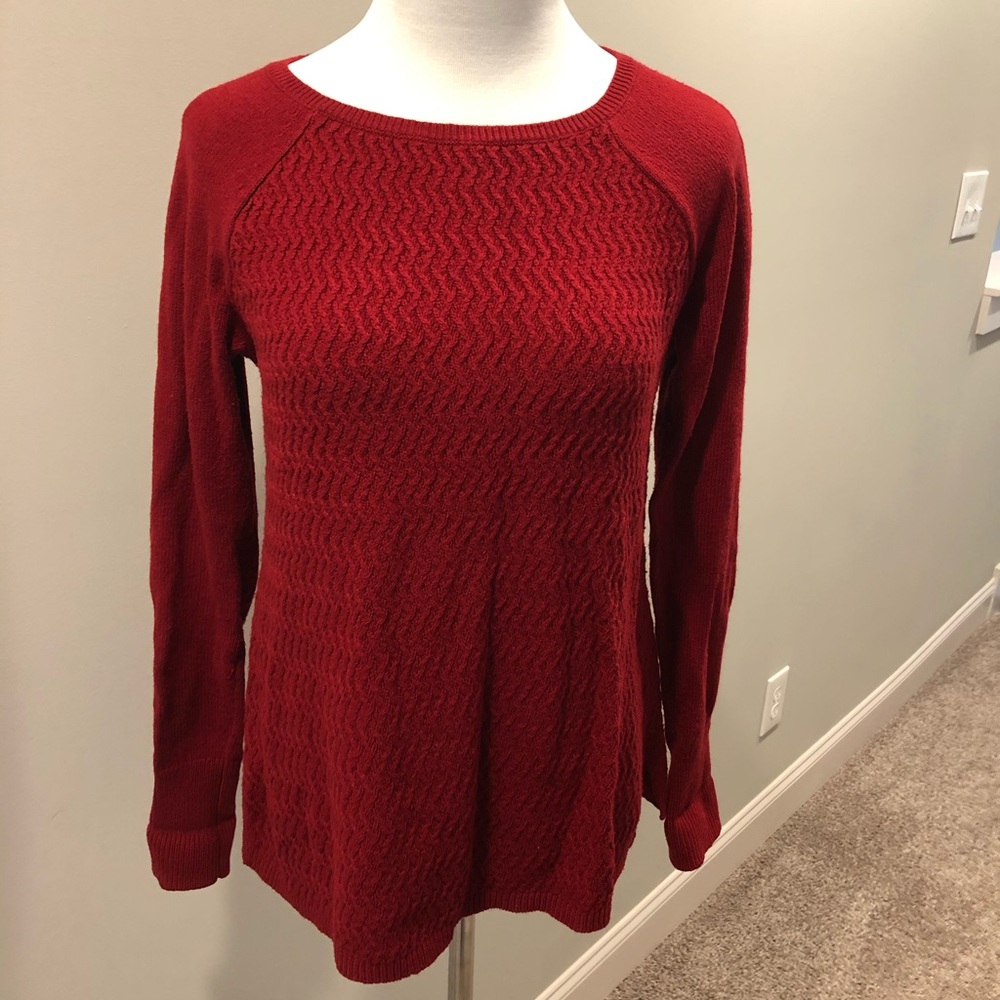 LOFT red sweater